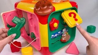 [🐰toy asmr🐰] 1990s old Anpanman fidget board ASMR Satisfying with Unboxing No talking Review Toys