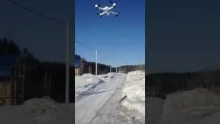 Hubsan h501s установил вынасную антенну на коптер
