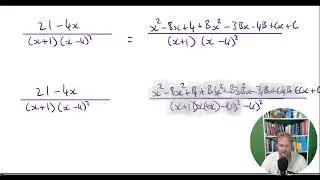 Further Studies Partial Fractions Question d