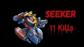 🔥 Seeker + Fragment Guns = 11 Kills! ⚡ Godlike+ | Mech Arena