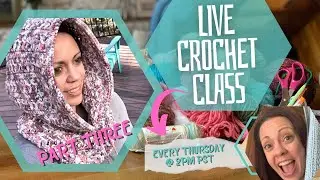 📌 LIVE Crochet Class – Project TBD! Save the Date & Set a Reminder! 📌