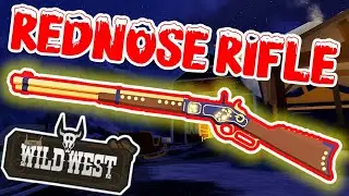 Rednose Rifle Review!! (The Wild West Roblox)