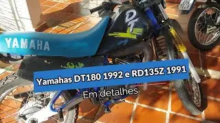 Yamahas DT180 1992 e RD135Z 1991