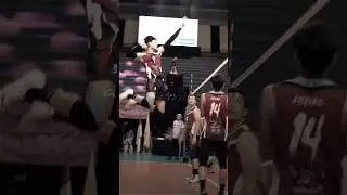 Jabar monster jump 😱😱💯 #volleyballpassion #volleyballgame #volleyballfever #volleyball #volleybal