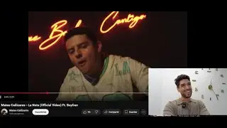 Miguel I&ntilde;iguez reacciona a Mateo Ca&ntilde;izares canci&oacute;n - La Nota video Oficial
