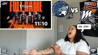 MINNESOTA LYNX VS PHOENIX MERCURY HIGHLIGHTS &ldquo;REACTION&rdquo;🏀