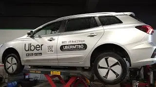 MG 5 SW EV Wheel Alignment #automobile #europe #malta #car #mg #mgev #electriccar #ev #ecars 