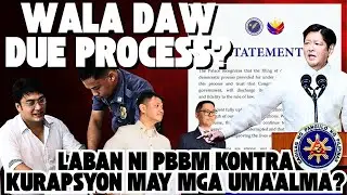 LABAN NI PBBM KONTRA KURAPSYON MAY MGA UMAALMA?