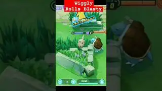 😂Wiggly rolls Blasty |   Pokemon unite funny moments | #shorts.#trending #pokemonunitefunny