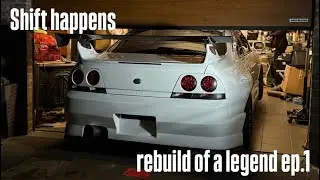 Rebuilding a Legend: Nissan Skyline R33 Project Begins! ep.1