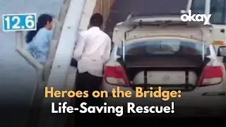 Four Heroes and a Cab Driver Save 56-Year-Old Woman from Jumping Off Atal Setu Bridge