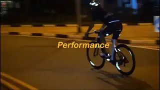 Intensity Reflective Tape Warning