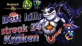 HoN replays - Kraken - Immortal at 16 min! - 🇵🇭 AngeloVncent Diamond