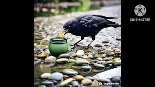 clever crow | English moral stories