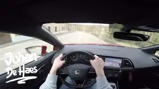 New Seat Leon FR 2017 2.0 TDI 184hp POV Test Drive GoPro