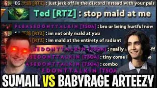 SUMAIL SHADOW FIEND VS ARTEEZY BABYRAGE ON NEW PATCH 7.28 | DOTA 2