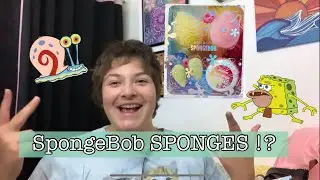 Reviewing Colourpop JUNO&Co.xSpongeBob Makeup sponges 💄🧽