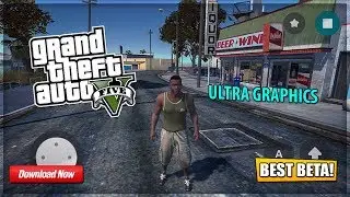 *NEW BETA* GTA V ANDROID / MOBILE BETA BY UNITY ANDROID GAMEPLAY (FAN MADE)