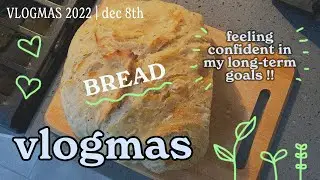 an easy day & chatting about long-term creative projects -- VLOGMAS 2022 | day 8