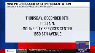 Moline&rsquo;s Riverside Park to get mini-pitch soccer system thanks to grant