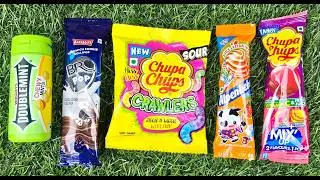 🍬 Sour Candy & Lollipop Unboxing 🌿 Chupa Chups, Alpenliebe & More!