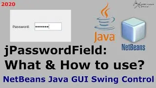 jPasswordField: What & How to Use | Netbeans Java GUI Control - Basics | ARBX CodeX