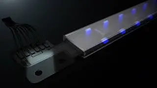 Animation For Double Side Display Crystal Model Flexible Transparent Application For Events