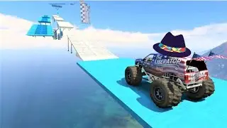 Extreme Gt Car Parkour 2021 Monster Truck - Car Parkour Game video