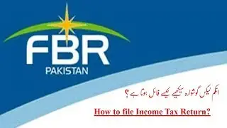 انکم ٹیکس گوشوارہ سیکھیے کیسے فائل ہوتا ہے؟ How to FIle return
