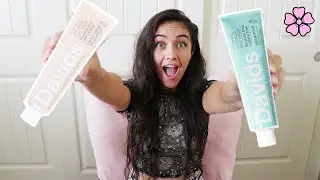 Davids Premium Natural Toothpaste Haul and Review &hearts;︎