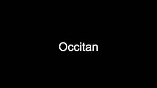 Occitan pronunciation english   Occitan definition english
