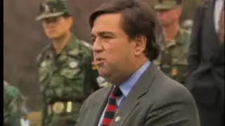 North Korea downs U.S. Army Helicopter 1994 Repatriation DMZ AFKN Coverage Bill Richardson