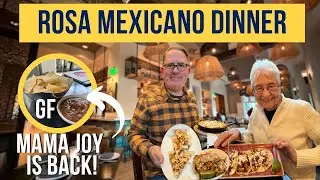 Dinner at Rosa Mexicano at Disney's Dolphin Resort + GLUTEN FREE & Food Allergy Options