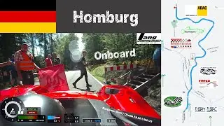 Speed Hillclimb Onboard | Homburg (Germany) Bejamin Noll | Osella PA 30 LRM 3.0 V8 | K&auml;shofen | 2024