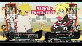 Naruto Shippuden ultimate ninja Impact :Installation des codes de triches 💯#anime #naruto #psp