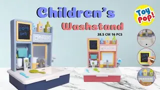 Toypop! Unboxing Mainan Children Washstand #Shorts
