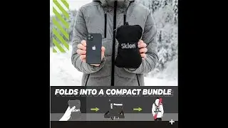 Sklon Adult Ski and Pole Carrier Strap | Amazon:  
