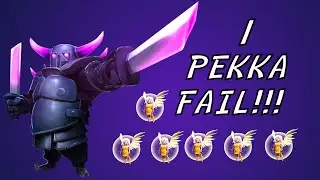 1 P.E.K.K.A | 9 Healers | Awesome Attack [FAIL]