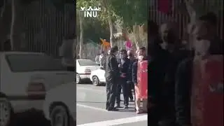 Security forces protest the plundering Cooperative Firm in Bushehr; January 25, 2022