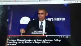 Obama's Speech at Lehman College