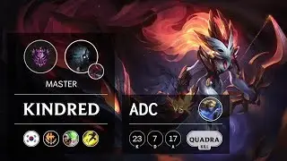 Kindred ADC vs Ezreal - KR Master Patch 9.15