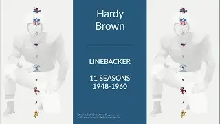 Hardy Brown: Football Linebacker