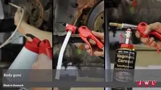Simple and effective Car anti-rust /corrosion protection with JWL Underseal Guns