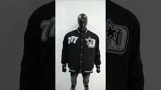 Custom Made Wool Varsity jacket With Chenille Patches #mri #youtubeshort #shortvideo #explore