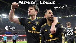 11-year-old Mario presents Matchday 23 of Premier League