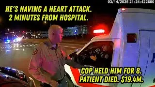 ARROGANT Cop Stops Black Ambulance Driver — Patient DIES Waiting, Officer Gets 38 Years & $19.4M