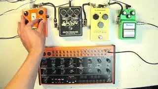 Behringer Crave + Random Selection of Pedals