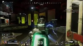 Quick squad wipe with Havoc in Apex legends