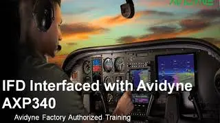 IFD Interfaced with Avidyne AXP340 transponder