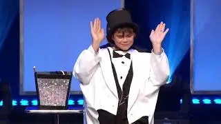 Magic for kids - Christian Illusionist David Laflin turns an audience member into a magician!